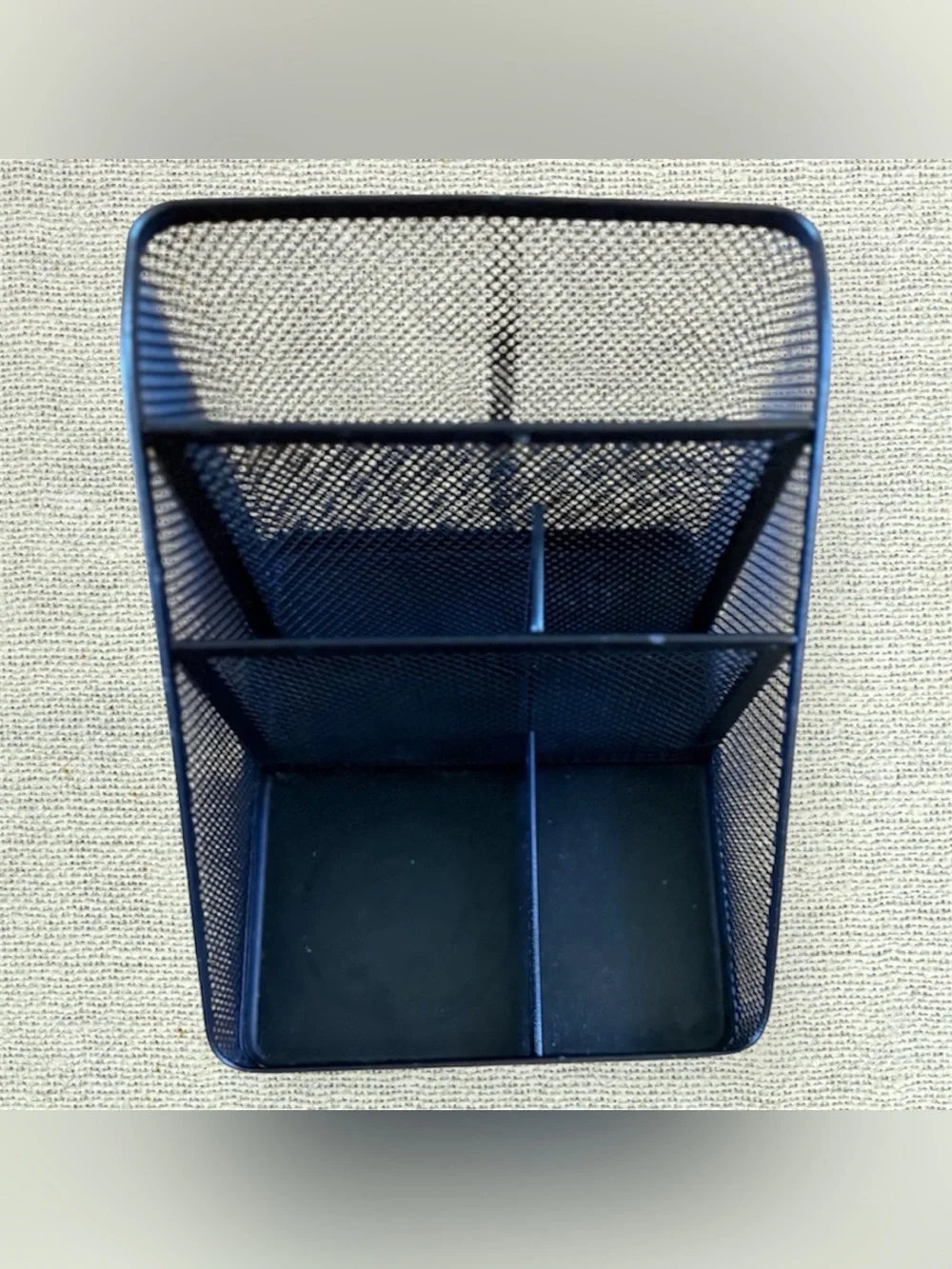 Brightroom Black Metal Mesh Desktop Organizer Desk Caddy